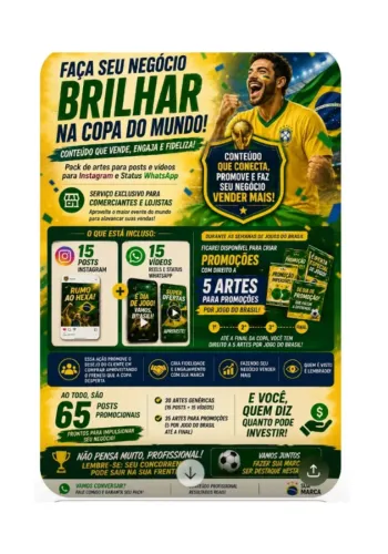 Artes da Copa para Restaurantes e Delivey