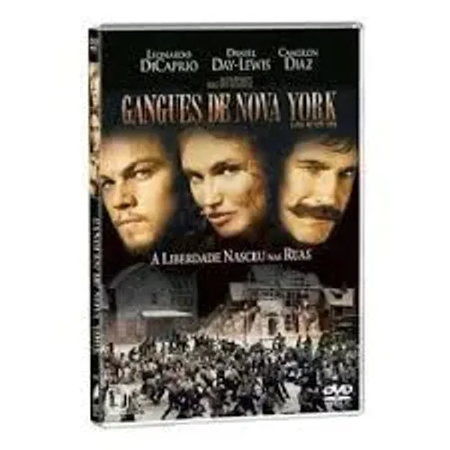 DVD Duplo Gangues de Nova York - Original - Seminovo (Edição Especial) DiCaprio/Scorcese