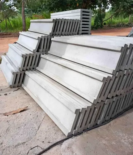Molduras de cimento para portas e janelas