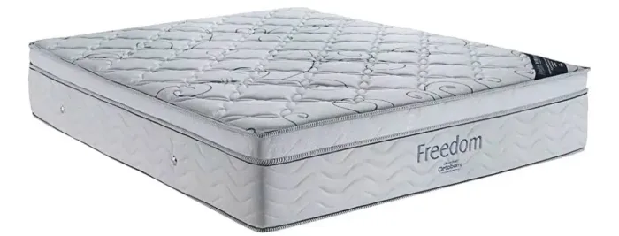 Colchão Ortobom Freedom Casal 138x188 Pillow Top Viscoelástico Molas Superpocket