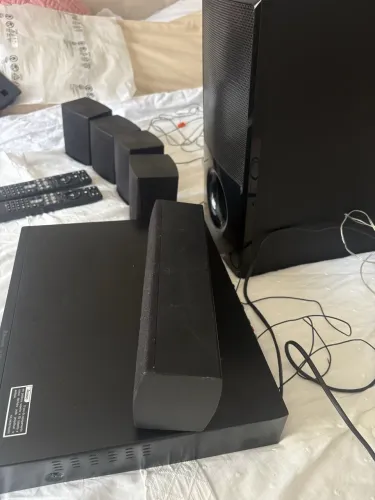 Home theater com DVD ! NOVO !! 9 itens LG