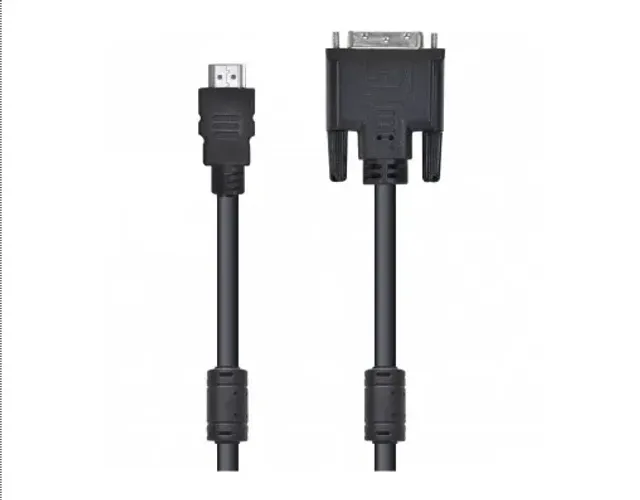 Cabo HDMI 2 Metros Vinik, Para DVI-D 24+1 Pinos, HDVI-2, Preto