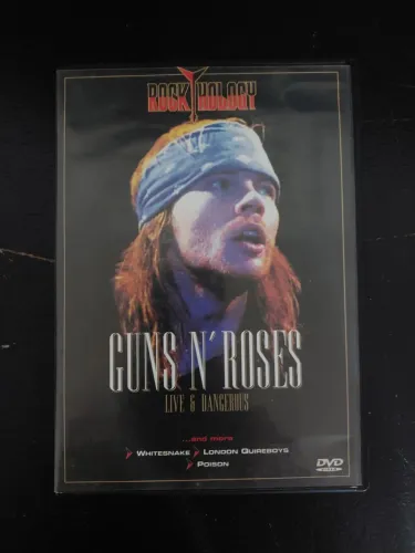 DVD Guns N' Roses - Live & Dangerous (Série Rockthology / Mídia Impecável)<br>