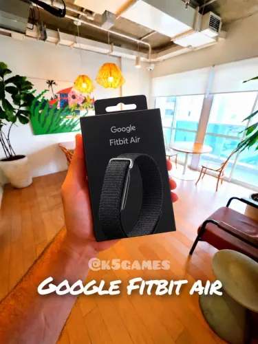 Google Fitbit Air Preto - Lacrado - COMPRE COM SEGURANÇA ABC SP