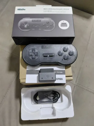 Controle 8BitDo SNES novo