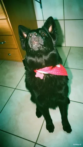 CACHORRO EM ADOÇÃO /mix de borde colie e pastor alemão belga
