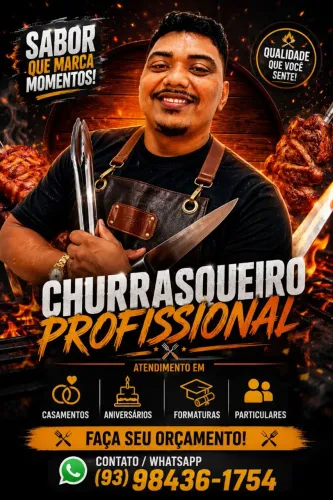 Churrasqueiro Profissional 