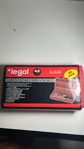 ? CAIXA DE FERRAMENTAS - 46 PEÇAS! ?