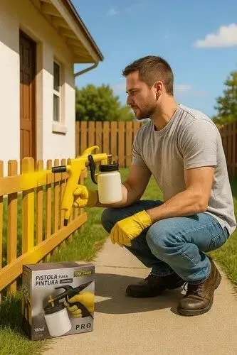 Pistola Para Pintura Compressor Ar Direto - Entrega Grátis