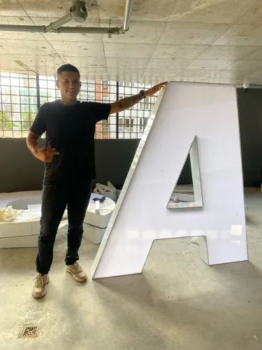 Fachadas em acm !! Letras luminosas e mais !!!!!