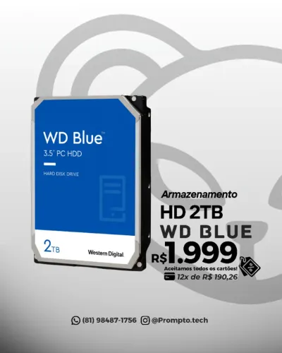 SSD WD Blue 2TB