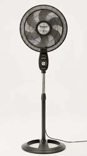 Ventilador Mondial Coluna 110V, 40cm, 6 pás, Super Power - VSP-40C-B