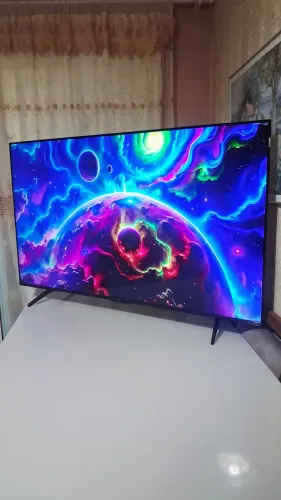 Smart TCL QLED Android 4k 55P borda infinita, comando de voz 