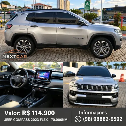 Jeep Compass Long. T270 1.3 TB 4X2 Flex AUT 2023
