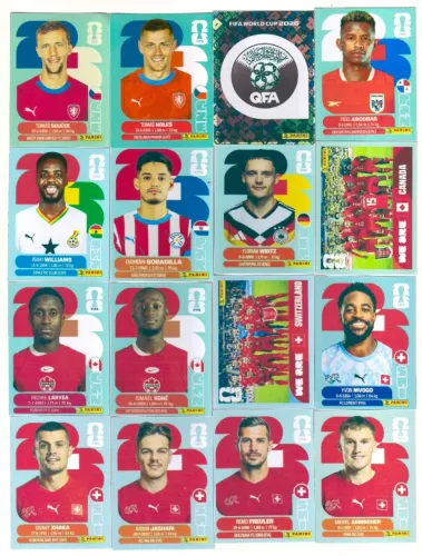 Lote de figurinha da copa 2026 ALTERNATIVAS
