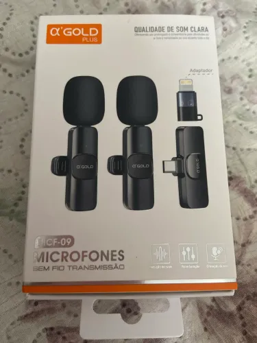 Microfone de lapela