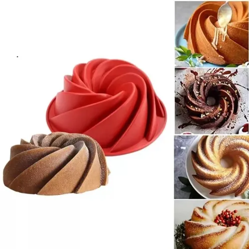 Forma Assadeira Silicone para Air Fryer, Cupcake, Bolos, Tortas, Pudim