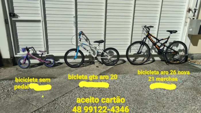 Vendo 3 bicicletas.