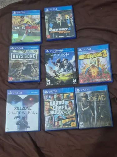 Vende-se jogos de ps4
