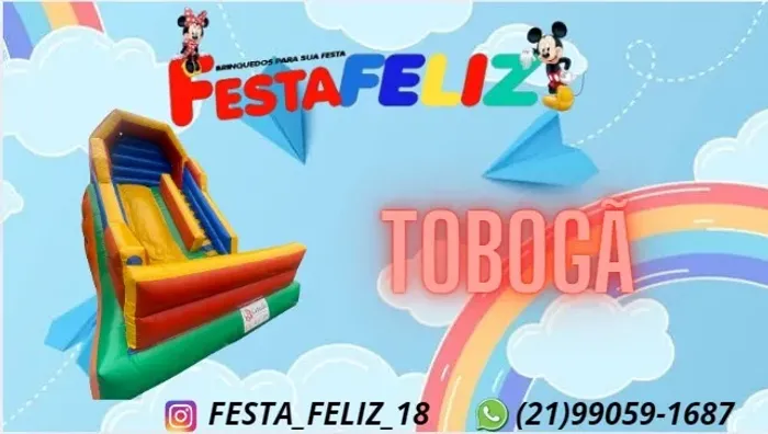 LOCAÇÃO DE TOBOGÃ
