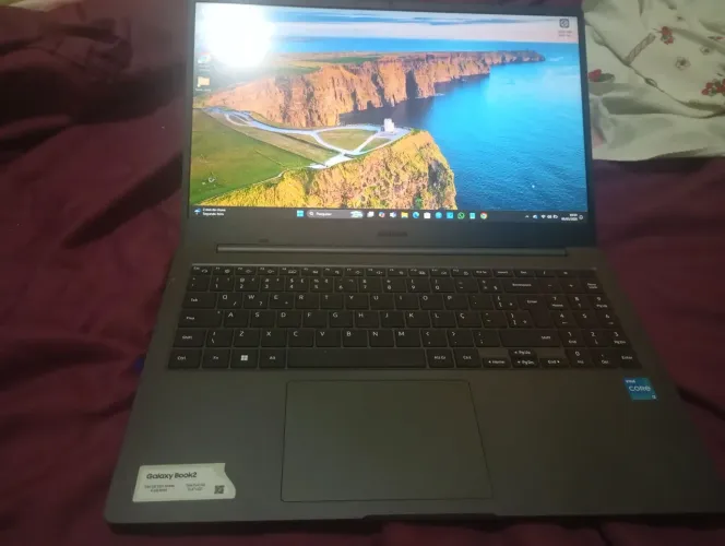 Notebook Samsung Galaxy book2 semi novo 