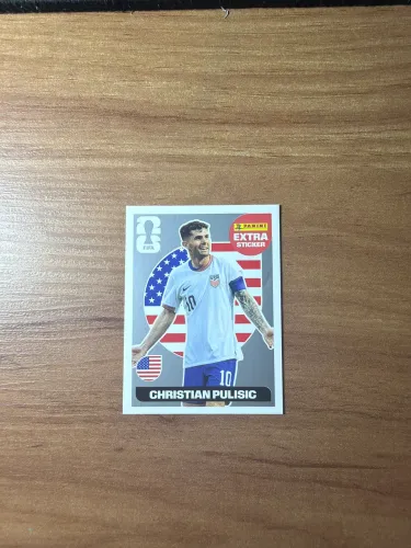 CHRISTIAN PULSIC EXTRA STICKER PRATA 2026