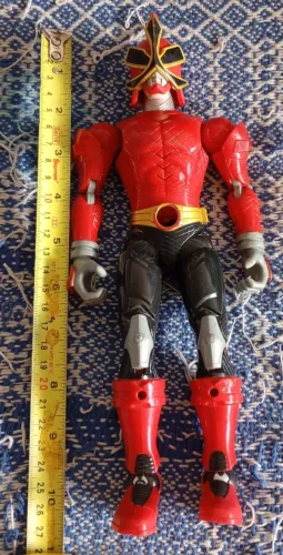 Power Rangers Vermelho Samurai Force Bandai 2011