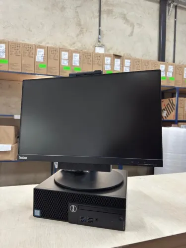 Combo PC DESK DELL + MONITOR LENOVO 22'' TOUCH