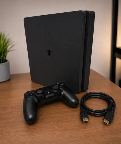 PLAYSTATION 4 SLIM 01 CONTROLE 500GB