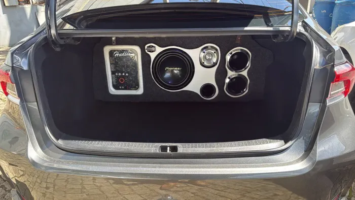 Som automotivo corola 