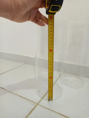 3 Vasos com abertos de 30cm cada um