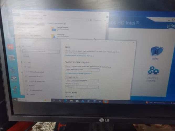 monitor LG Flatron 19 K192WS-BN saída VGA 