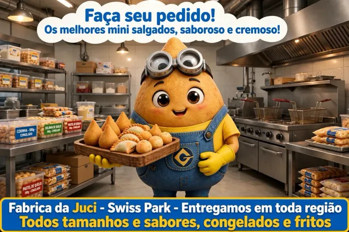 Salgados pra festa e eventos minis é grande