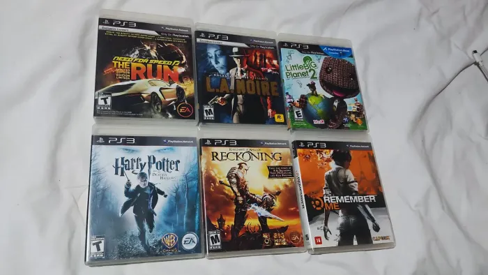 Jogos de ps3 e Wii