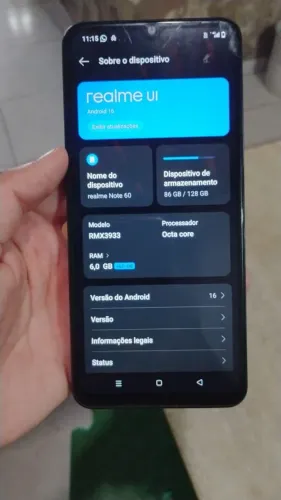 Celular note60 primeira dona , sem troca e nem quebrado e preço podemos negociar