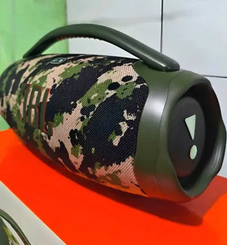 Gigante: JBL BOOMBOX 3, camuflada. Produto novo. envio gratis olx