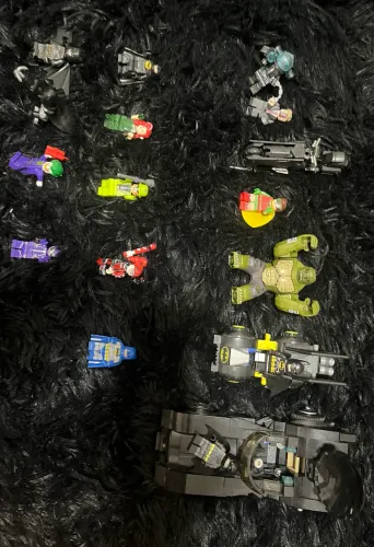 Coleção de legos do Batman e seus vilões