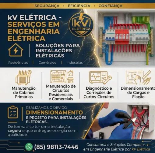 Profissional Eletricista em Fortaleza