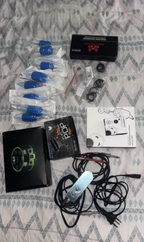 Kit Completo para Tattoo Electra Pop + Acessórios