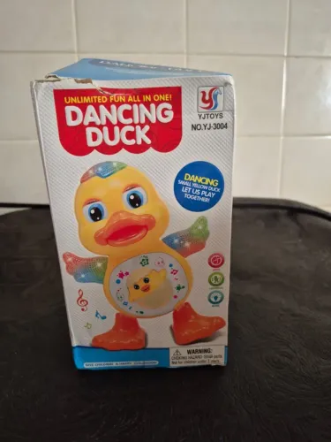 Pato De Dança Elétrico Musical, Brinquedo Interativo