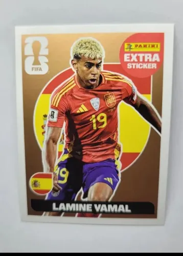 Figurinha extra bronze Yamal
