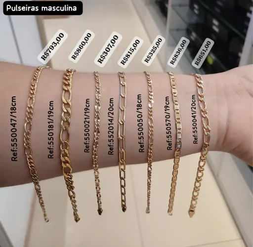 Pulseiras Masculina Rommanel 
