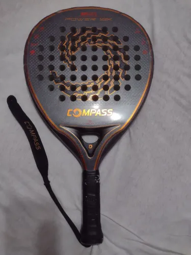 Raquete de padel Compass Power 12 k excelente estado 