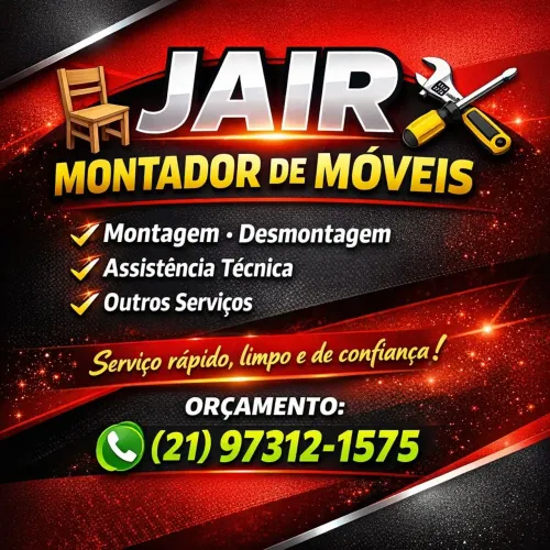 Montagem, Desmontagem e Assistencia de Moveis, Rj e Grande Rj