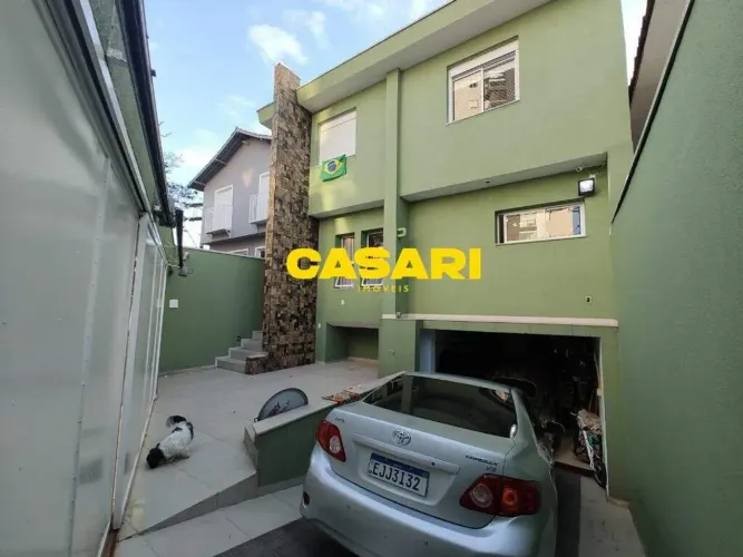 Sobrado com 3 dormitórios à venda, 260 m² - Paraíso - Santo André/SP