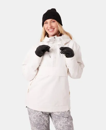 Jaqueta Roxy Shelter 10K Ski/Snowboard original importada, feminina, tam. M, cor Snow Whit