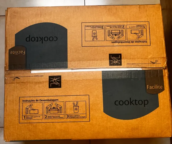 Vendo cooktop novo consul