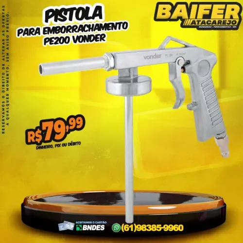 Pistola Para Emborrachamento PE200 6220000002 Vonder
