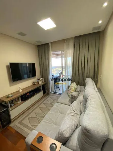 Apartamento com 3 dormitórios à venda, 75 m² por R$ 835.000,00 - Campestre - Santo André/S