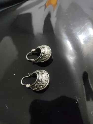 Brincos de prata 925.